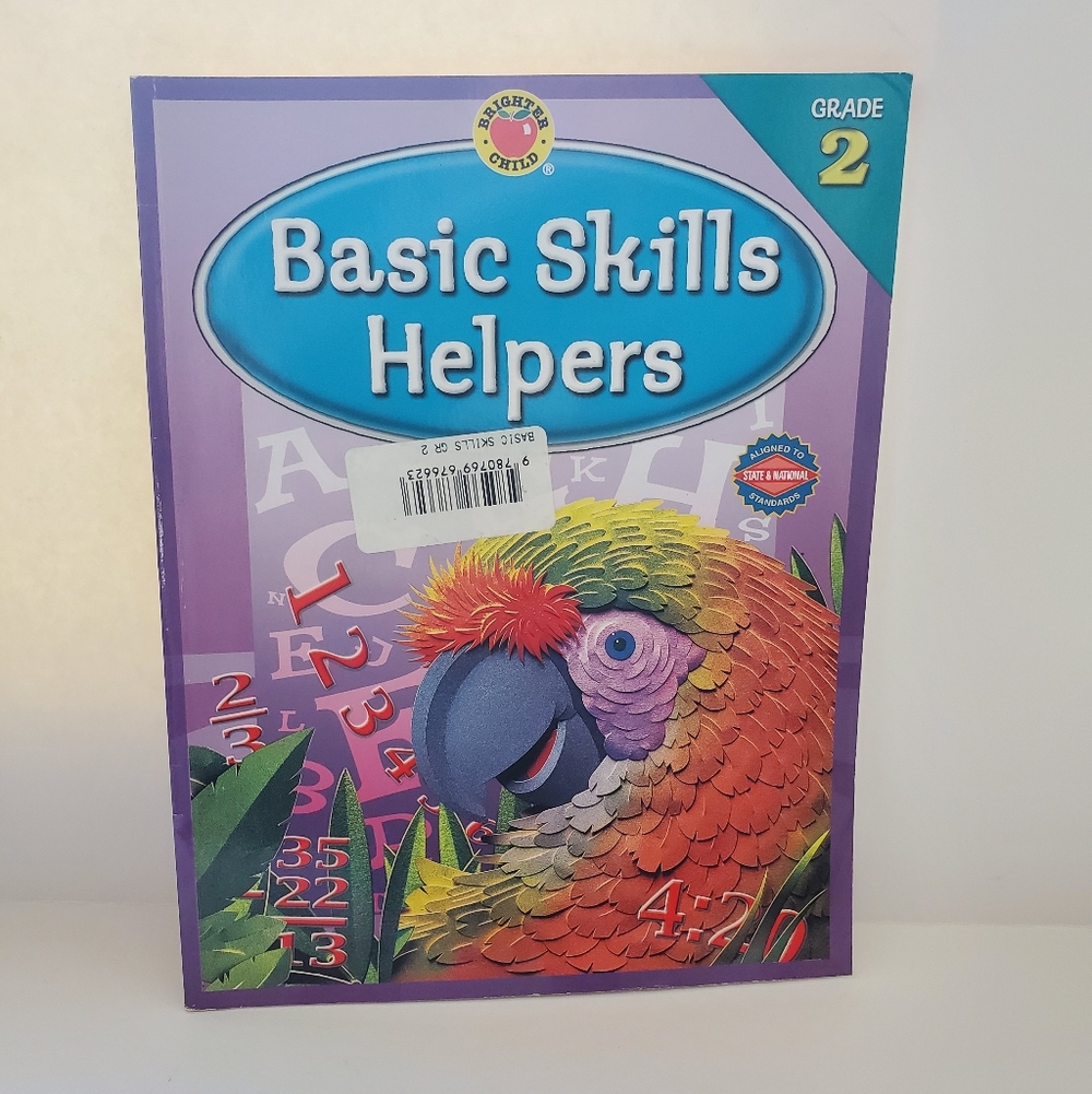 Basic Skills Helpers Grade 2 Workbook New/unused